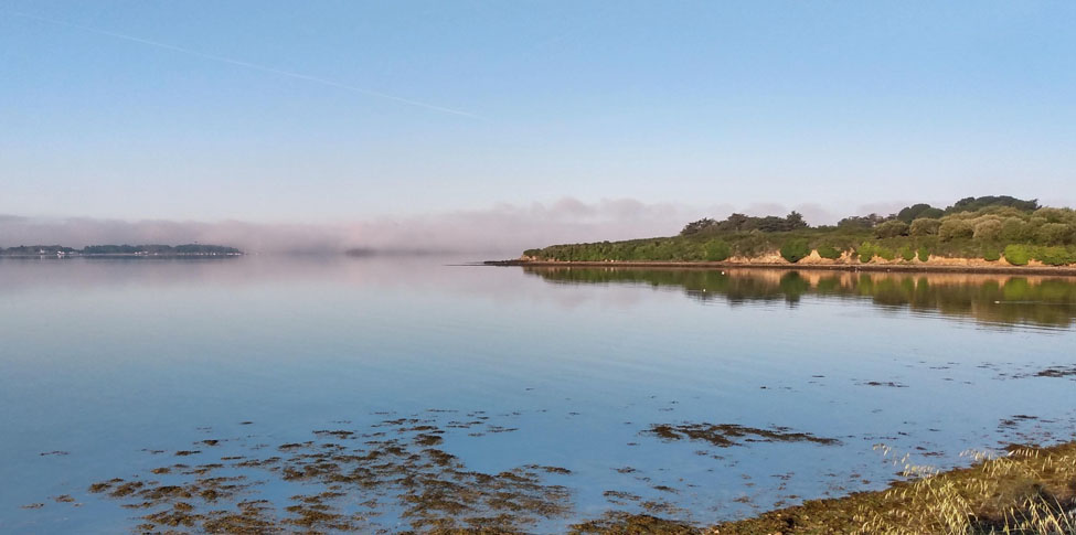 Camping près des rives de la Vilaine dans le Morbihan